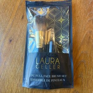 Laura Geller Elegant Black and Gold Brush Set